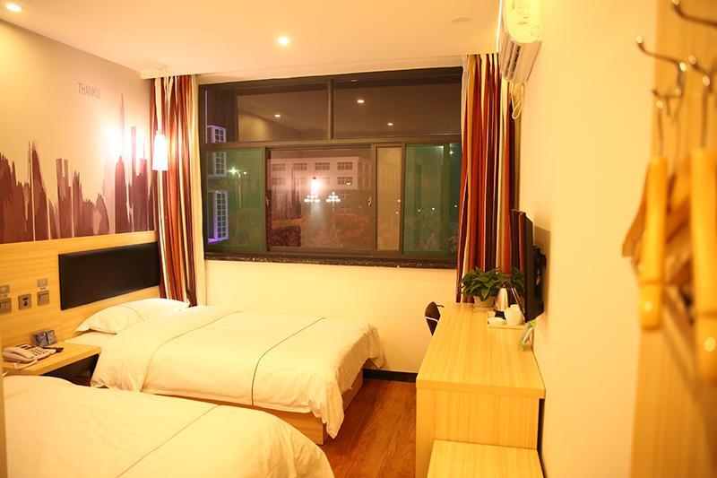 Thank Inn Chain Hotel Shandong Weifang Qingzhou Railway Station Kaoliu Kültér fotó