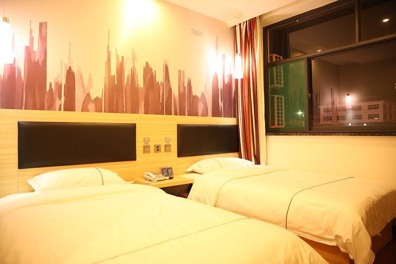 Thank Inn Chain Hotel Shandong Weifang Qingzhou Railway Station Kaoliu Kültér fotó